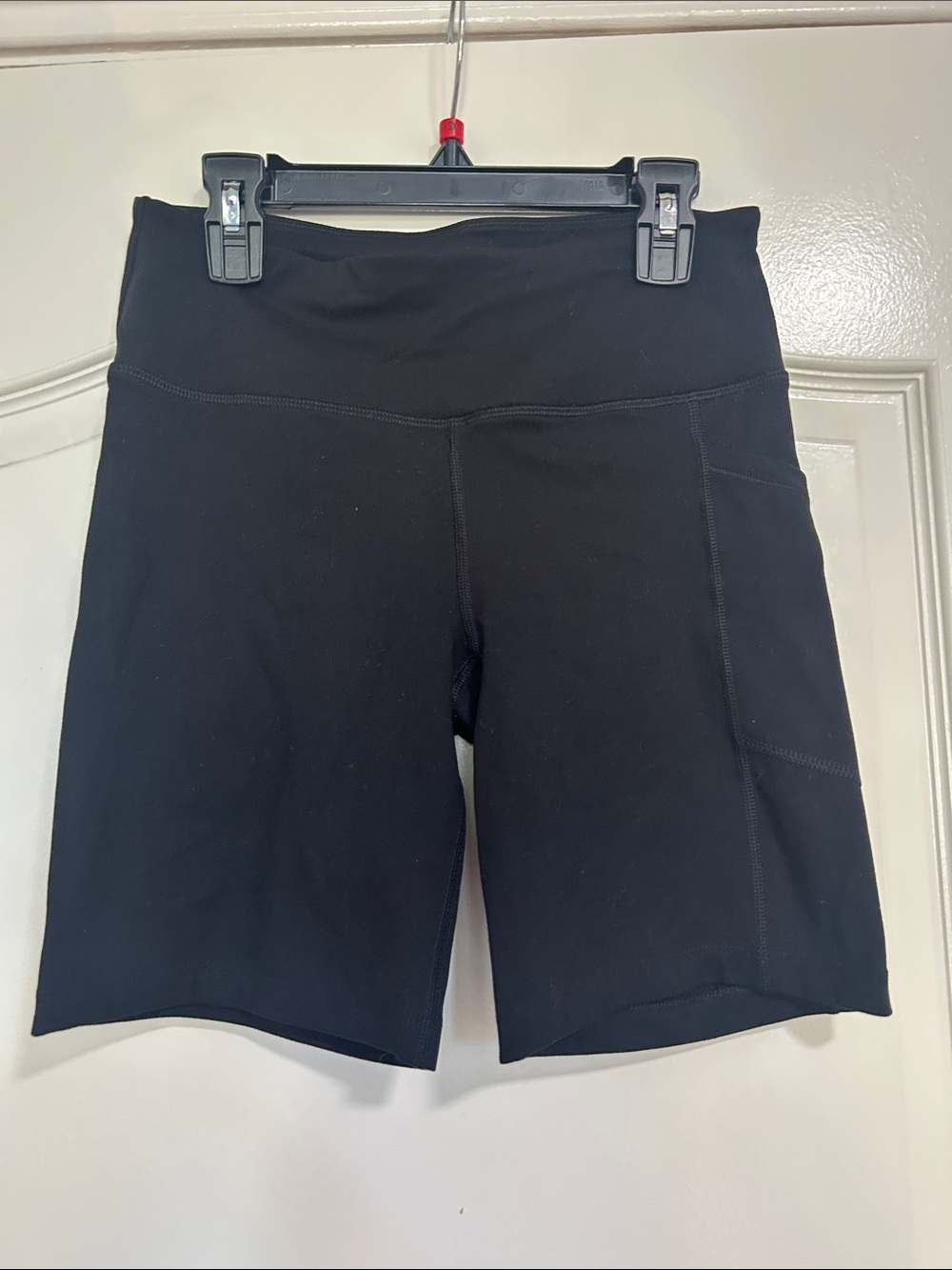 Calvin Klein Performance Black High-Waist Bike Shorts